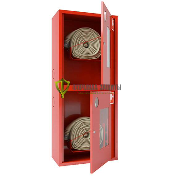 Пожарный шкаф ШПК-320Н-21 (540х1300х230) открытый от интернет-магазина Формула Защиты