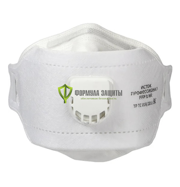 Фильтрующая полумаска Исток ПРО FFP3 10049 с клапаном выдоха от интернет-магазина Формула Защиты