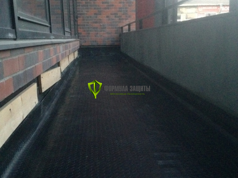 Монтаж ковровой резиновой дорожки "Пятачок" 01.06.2018 г.