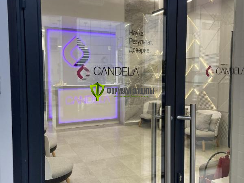 Изготовление и монтаж информационного и защитного оборудования для клиники косметологии 19.05.2024 г.