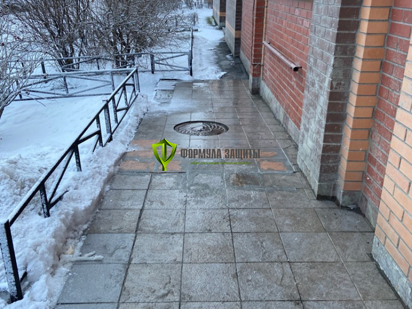 Монтаж алюминиево-резиновых накладок 19.12.2021 г.